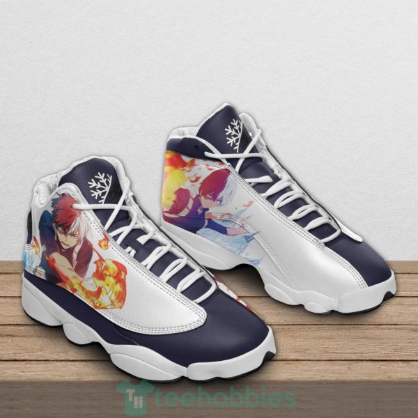 shoto todoroki custom my hero academia anime air jordan 13 shoes 2 DQlYx 600x600px Shoto Todoroki Custom My Hero Academia Anime Air Jordan 13 Shoes