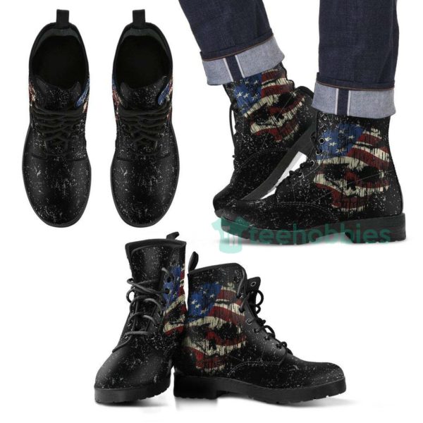 shredded skull fashion leather boots shoes 1 y48rQ 600x600px Shredded Skull Fashion Leather Boots Shoes