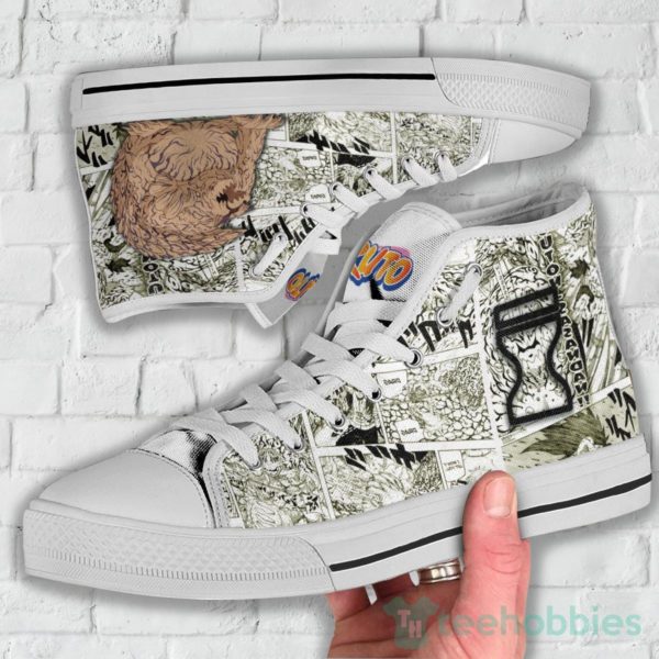 shukaku tailed beast high top canvas shoes custom naruto 3 8oAvW 600x600px Shukaku Tailed Beast High Top Canvas Shoes Custom Naruto