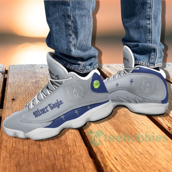 silver eagle custom black clover anime air jordan 13 shoes 4 qTdWl 600x600px Silver Eagle Custom Black Clover Anime Air Jordan 13 Shoes