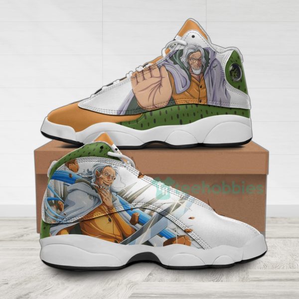 silvers rayleigh custom one piece anime air jordan 13 shoes 1 d64Z1 600x600px Silvers Rayleigh Custom One Piece Anime Air Jordan 13 Shoes