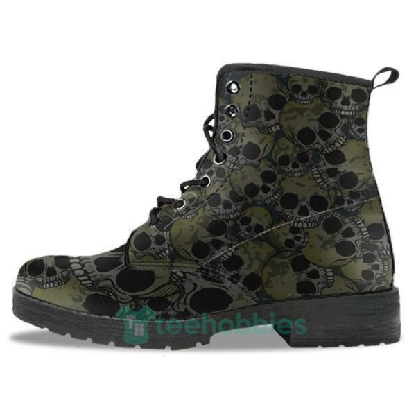 skull pattern leather boots shoes 1 OiGfi 600x600px Skull Pattern Leather Boots Shoes