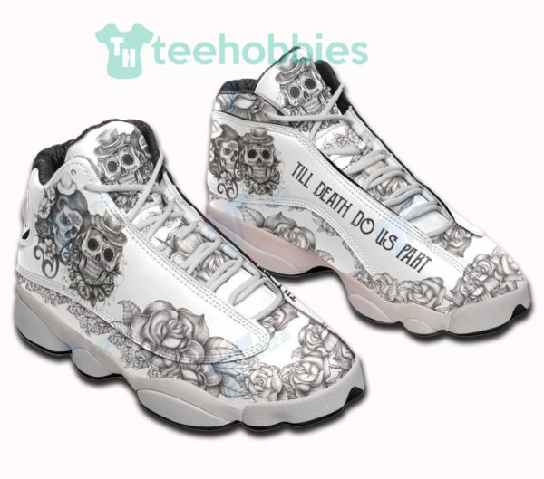 skull till death do us part air jordan 13 sneaker shoes 1 tMcOW 600x529px Skull Till Death Do Us Part Air Jordan 13 Sneaker Shoes