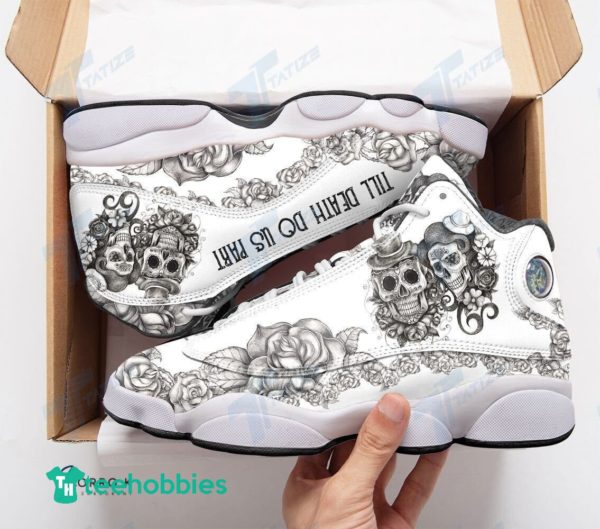 skull till death do us part air jordan 13 sneaker shoes 2 TOUib 600x529px Skull Till Death Do Us Part Air Jordan 13 Sneaker Shoes