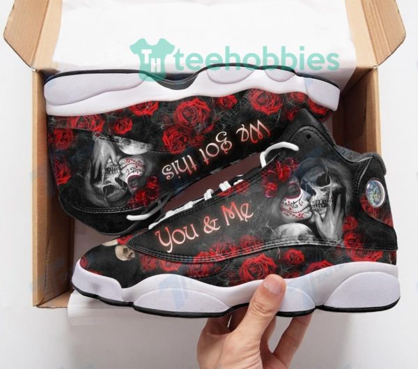 skull you and me we got this air jordan 13 sneaker shoes 2 0JsG4 600x529px Skull You And Me We Got This Air Jordan 13 Sneaker Shoes