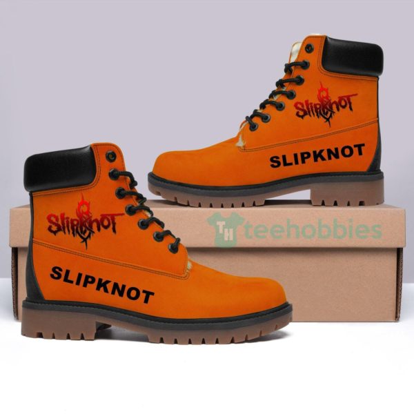 slipknot rock band winter leather boots 1 GjoBl 600x600px Slipknot Rock Band Winter Leather Boots