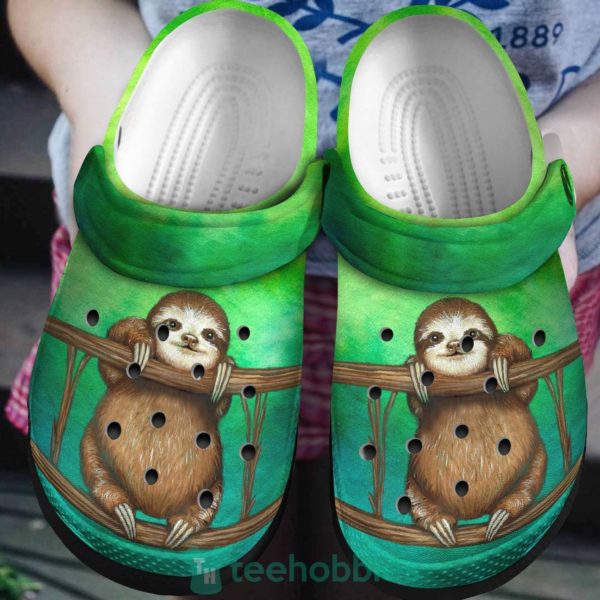 sloth clog shoes the smiling sloth 1 ZuO5b 600x600px Sloth Clog Shoes The Smiling Sloth