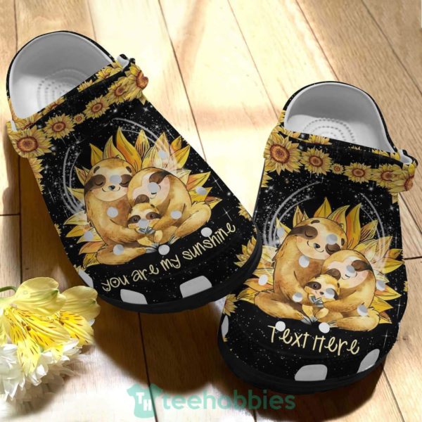sloth clog shoes you are my sunshine 1 xE6qe 600x600px Sloth Clog Shoes You Are My Sunshine