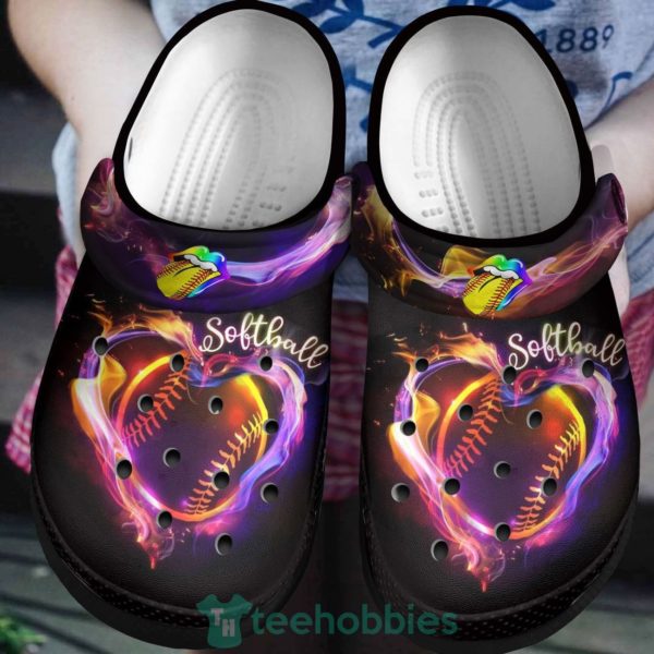 softball clog shoes pink yellow fire 1 YNnR5 600x600px Softball Clog Shoes Pink Yellow Fire