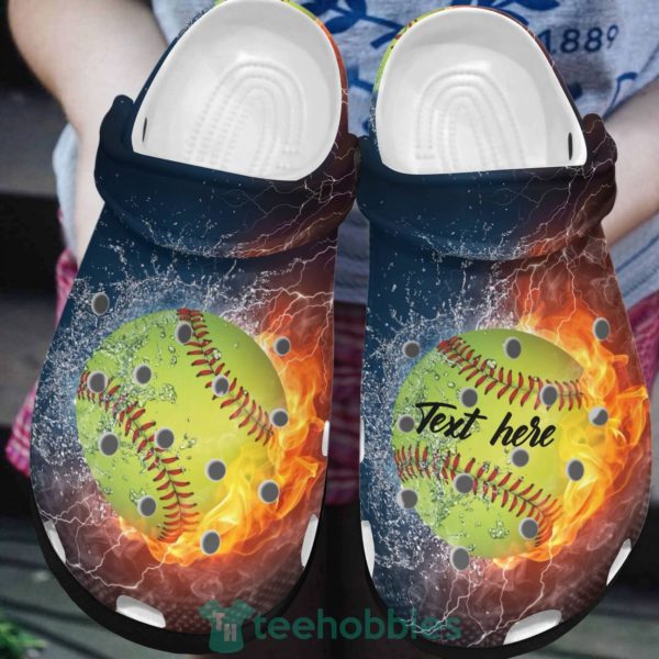 softball clog shoes softball spirit 1 HC5Jd 600x600px Custom Text Softball Clog Shoes Softball Spirit