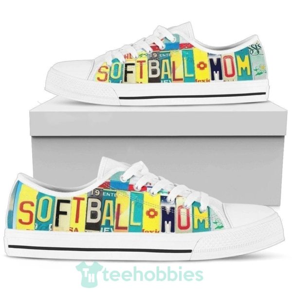 softball mom funny mom gift low top shoes 1 TU5CZ 600x600px Softball Mom Funny Mom Gift Low Top Shoes