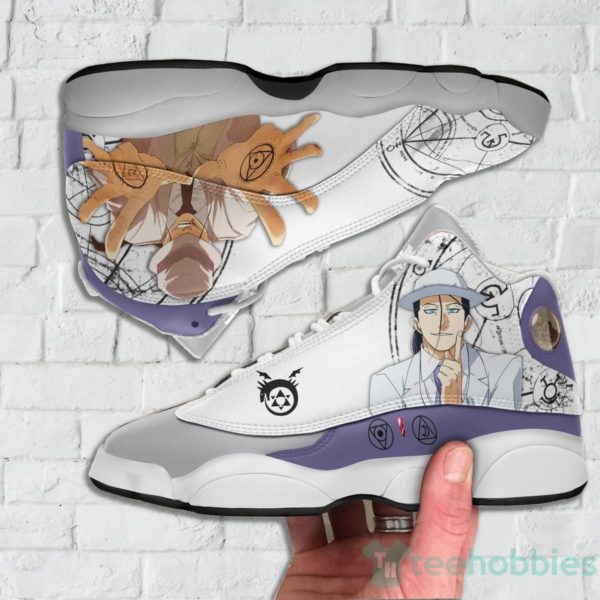 solf j kimblee custom anime fullmetal alchemist air jordan 13 shoes 4 seRaK 600x600px Solf J Kimblee Custom Anime Fullmetal Alchemist Air Jordan 13 Shoes