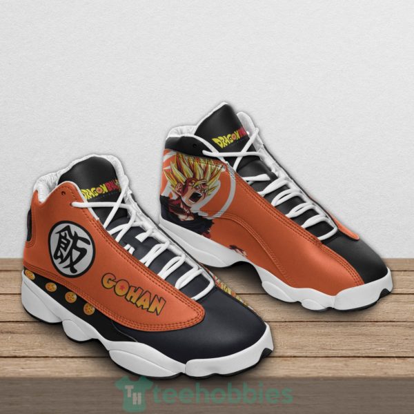 son gohan custom dragon ball kanji anime air jordan 13 shoes 2 CIRdk 600x600px Son Gohan Custom Dragon Ball Kanji Anime Air Jordan 13 Shoes