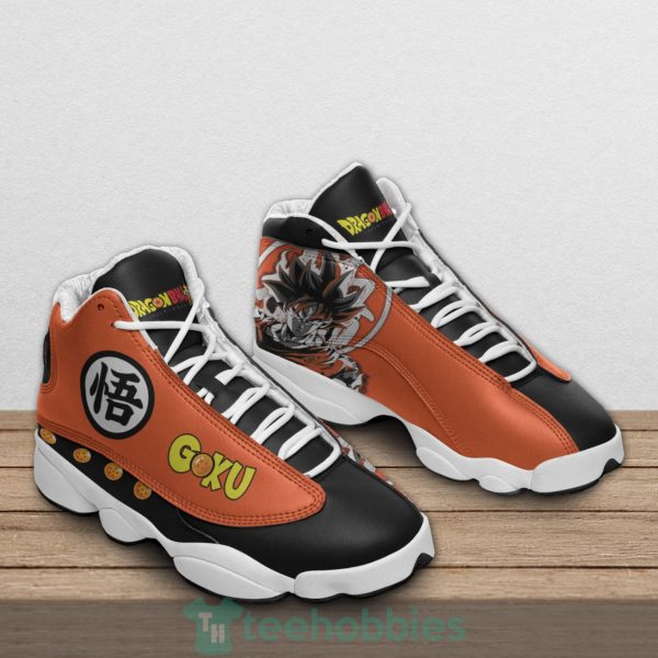 son goku custom dragon ball kanji anime air jordan 13 shoes 2 pnS47 600x600px Son Goku Custom Dragon Ball Kanji Anime Air Jordan 13 Shoes