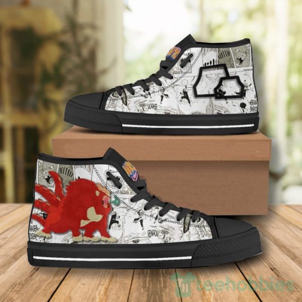 son goku tailed beast high top canvas shoes custom naruto 2 PjjkH 600x600px Son Goku Tailed Beast High Top Canvas Shoes Custom Naruto