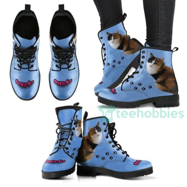sophie sue leather boots in blue shoes 1 50ATp 600x600px Sophie Sue Leather Boots In Blue Shoes