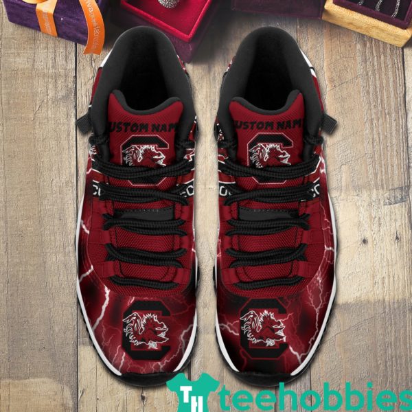 south carolina gamecocks custom name air jordan 11 shoes sneakers mens womens personalized gifts 3 ppr7g 600x600px South Carolina Gamecocks Custom Name Air Jordan 11 Shoes Sneakers Mens Womens Personalized Gifts