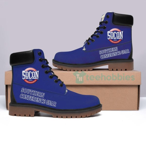 southern conference gear football winter leather boots 1 pHFKS 600x585px Southern Conference Gear Football Winter Leather Boots