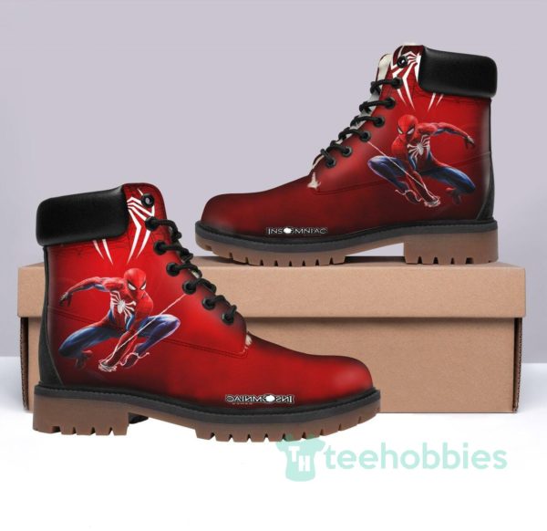 spider man best movie character leather boots men women shoes 1 uW7kz 600x582px Spider Man Best Movie Character Leather Boots Men Women Shoes