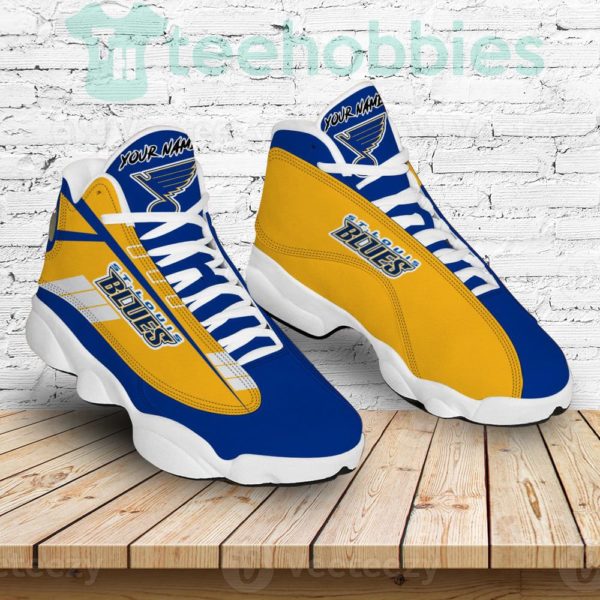 st louis blues custom name air jordan 13 shoes sneakers mens womens personalized gifts 3 YNuSw 600x600px St Louis Blues Custom Name Air Jordan 13 Shoes Sneakers Personalized Gifts
