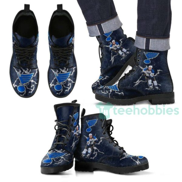 st louis blues leather boots shoes 1 kctfE 600x600px St Louis Blues Leather Boots Shoes