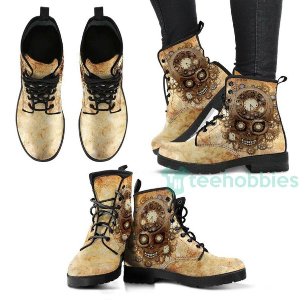 steampunk age leather boots shoes 1 oTNEV 600x600px Steampunk Age Leather Boots Shoes