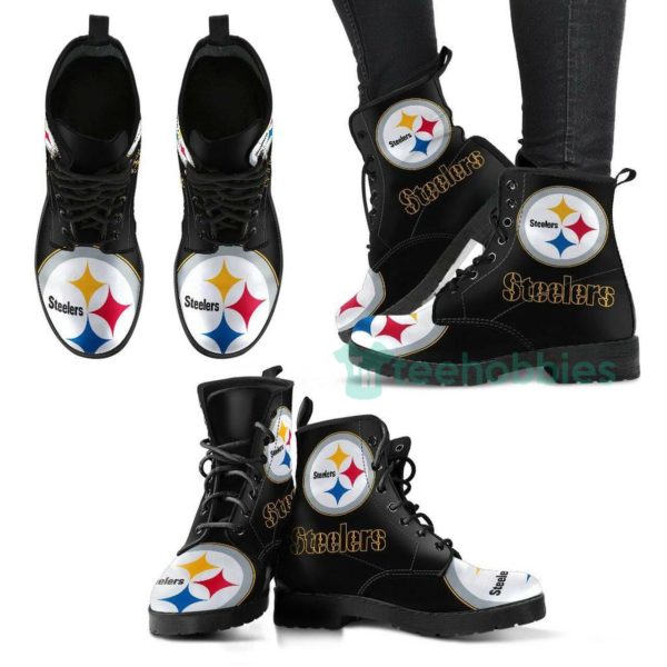 steelers leather boots fashion shoes 1 rqYsV 600x600px Steelers Leather Boots Fashion Shoes