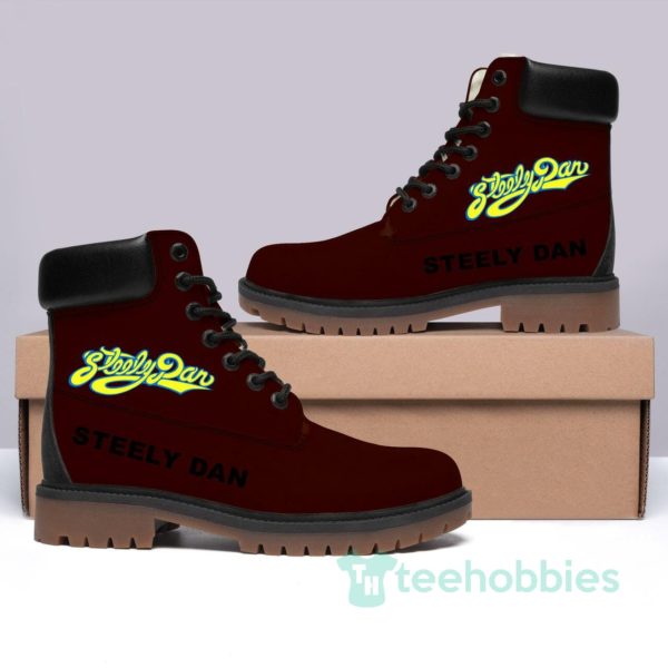 steely dan rock band leather boots men women shoes 1 orExT 600x600px Steely Dan Rock Band Leather Boots Men Women Shoes