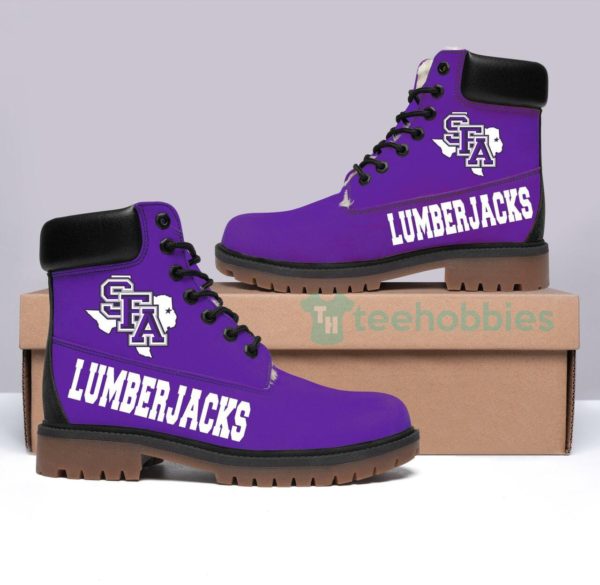 stephen f. austin lumberjacks football winter leather boots 1 FKgDa 600x585px Stephen F. Austin Lumberjacks Football Winter Leather Boots