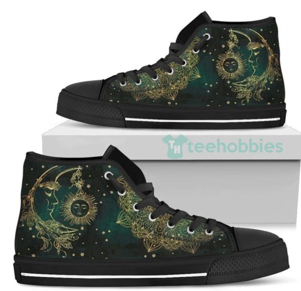 sun and moon gothic style high top shoes 1 5dXBi 600x579px Sun And Moon Gothic Style High Top Shoes
