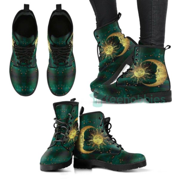 sun and moon handcrafted leather boots shoes 1 5n9aw 600x600px Sun And Moon Handcrafted Leather Boots Shoes
