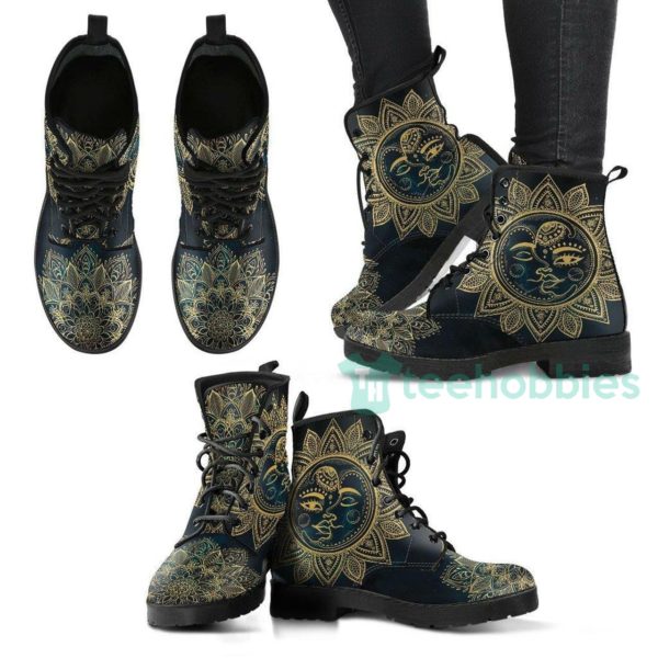 sun moon leather boots shoes 1 J8Idy 600x600px Sun Moon Leather Boots Shoes