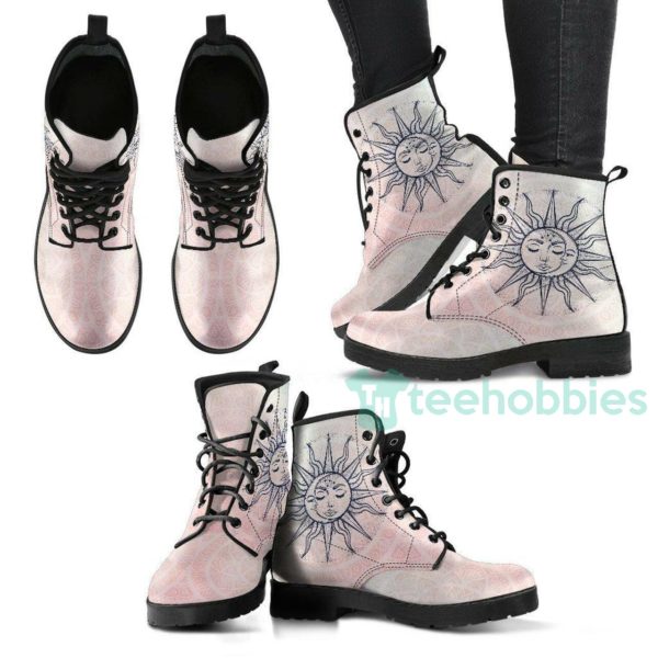 sun moon leather boots shoes 1 ThrPC 600x600px Sun Moon Leather Boots Shoes