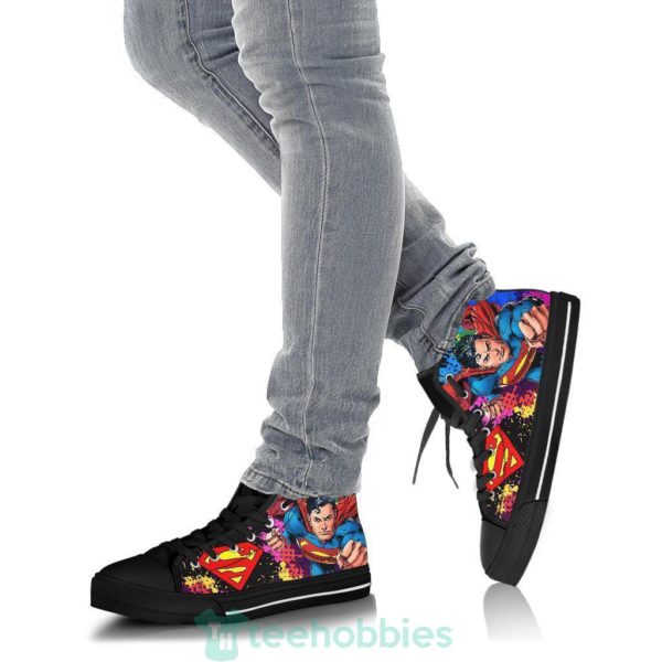 superman comic high top shoes fan gift idea 5 qY1m2 600x600px Superman Comic High Top Shoes Fan Gift Idea