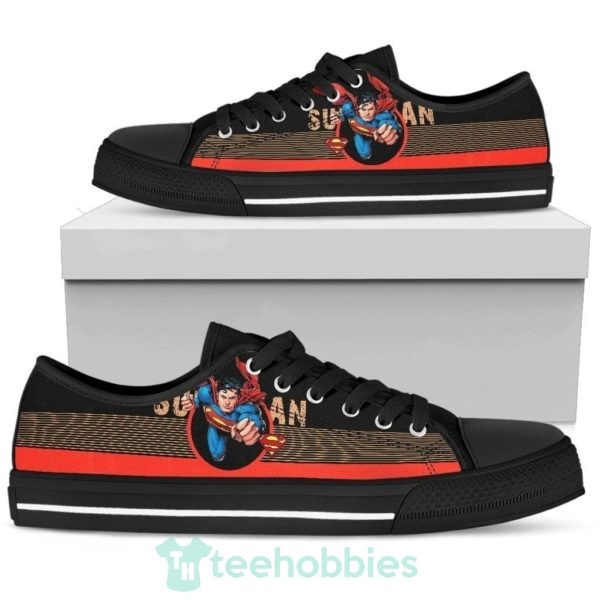 superman low top shoes low top gift 1 02oxG 600x600px Superman Low Top Shoes Best Gift