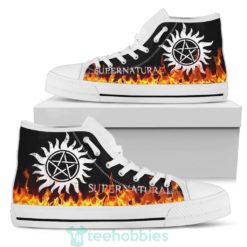supernatural sneakers fire high top shoes fan gift idea 3 gT13B 247x247px Supernatural Sneakers Fire High Top Shoes Fan Gift Idea
