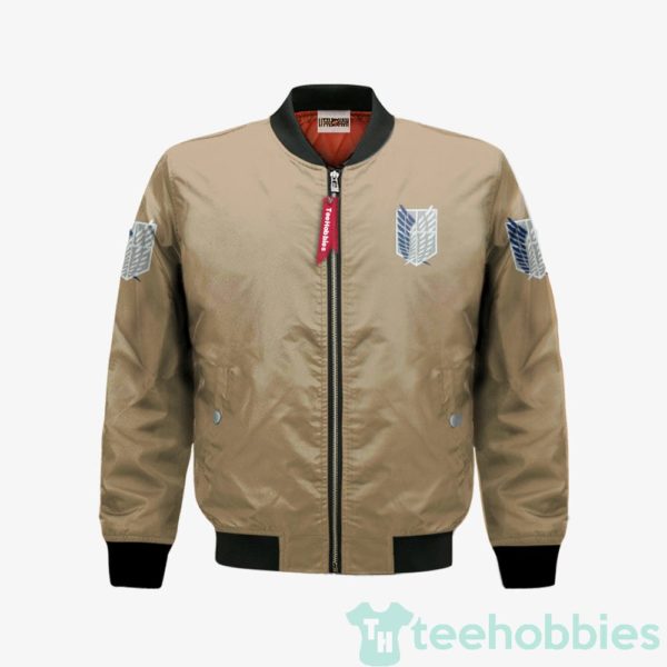 survey corps custom attack on titan cosplay bomber jacket 1 UNknk 600x600px Survey Corps Custom Attack On Titan Cosplay Bomber Jacket