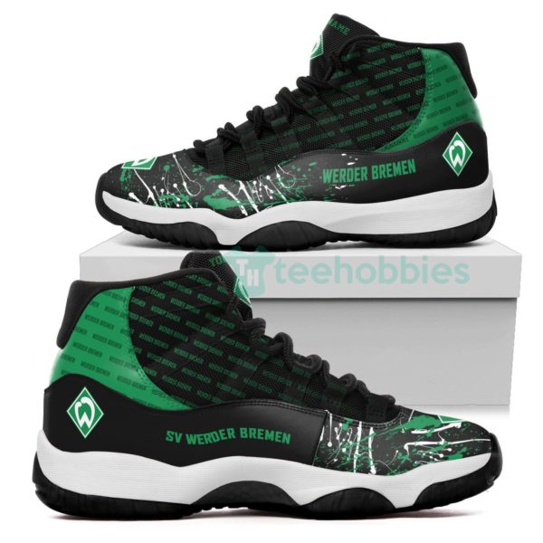 sv werder bremen customized new air jordan 11 shoes 1 wuhJC 600x600px SV Werder Bremen Customized New Air Jordan 11 Shoes