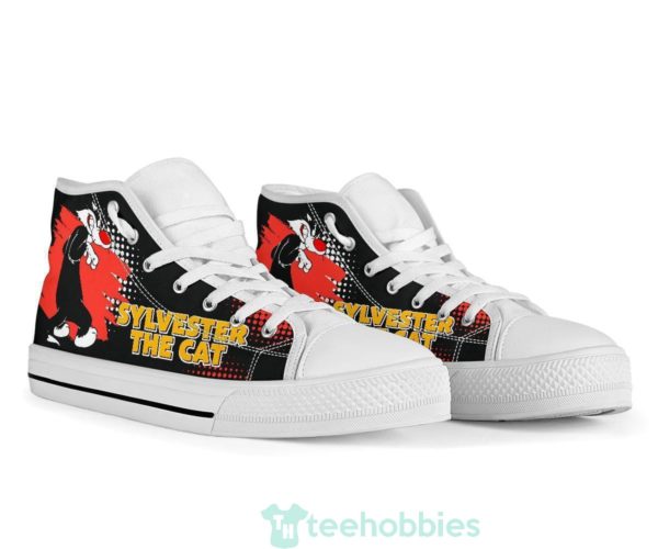 sylvester the cat high top shoes looney tunes fan 4 Q8UVp 600x500px Sylvester The Cat High Top Shoes Looney Tunes Fan