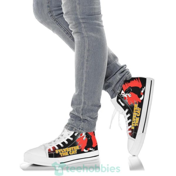 sylvester the cat high top shoes looney tunes fan 5 Z0qBk 600x600px Sylvester The Cat High Top Shoes Looney Tunes Fan