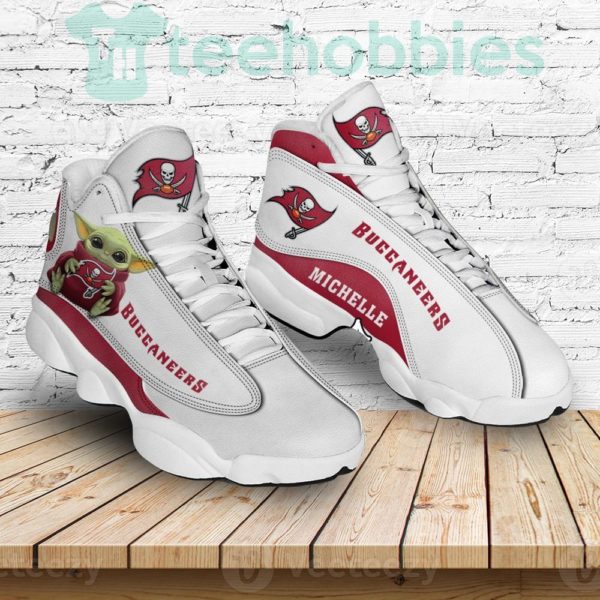 tampa bay buccaneers grogu baby yoda custom personalised air jordan 13 shoes 2 Pia37 600x600px Tampa Bay Buccaneers Grogu Baby Yoda Custom Personalised Air Jordan 13 Shoes