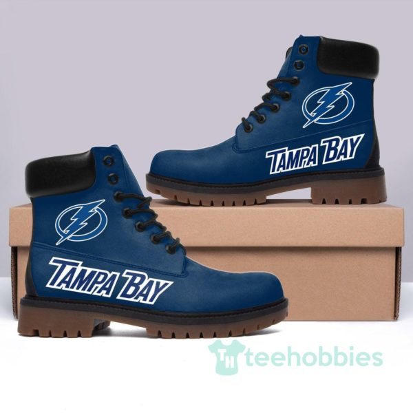 tampa bay lightning hockey leather boots men 1 J2P3f 600x600px Tampa Bay Lightning Hockey Leather Boots Men