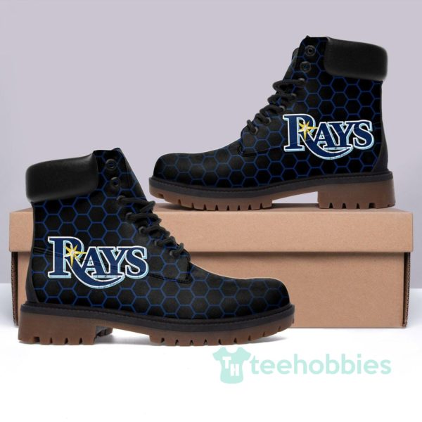 tampa bay rays baseball leather boots men women shoes 1 UDhN2 600x600px Tampa Bay Rays Baseball Leather Boots Men Women Shoes