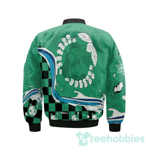 tanjiro kamado custom demon slayer cosplay bomber jacket 2 31giz 600x600px Tanjiro Kamado Custom Demon Slayer Cosplay Bomber Jacket