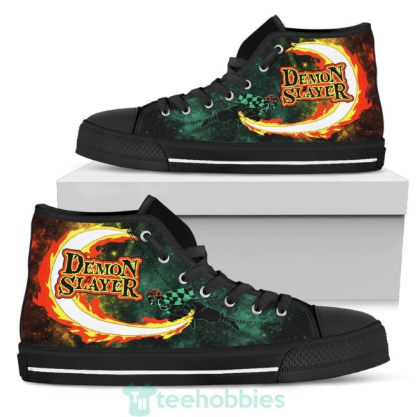 tanjiro kimetsu no yaiba high top shoes anime fan 3 2dj1F 600x600px Tanjiro Kimetsu No Yaiba High Top Shoes Anime Fan