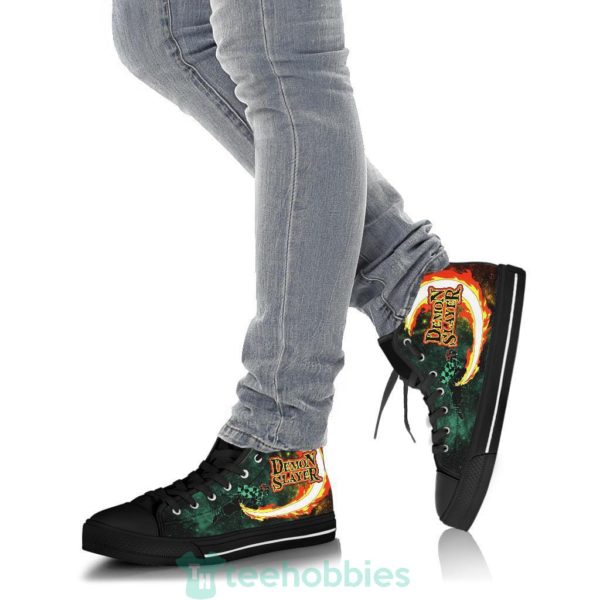 tanjiro kimetsu no yaiba high top shoes anime fan 5 BLX6g 600x600px Tanjiro Kimetsu No Yaiba High Top Shoes Anime Fan