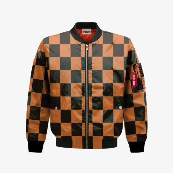 tanjuro kamado custom demon slayer cosplay bomber jacket 1 RGewS 600x600px Tanjuro Kamado Custom Demon Slayer Cosplay Bomber Jacket