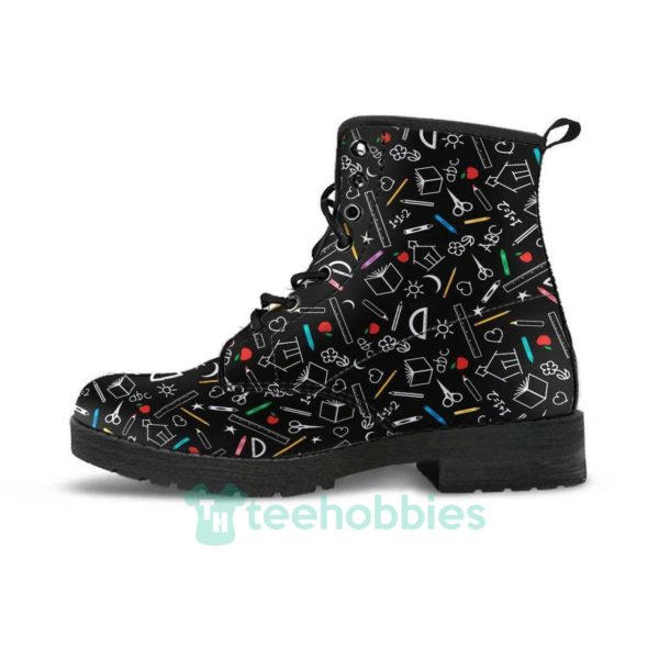 teacher pattern leather boots shoes 1 garei 600x600px Teacher Pattern Leather Boots Shoes