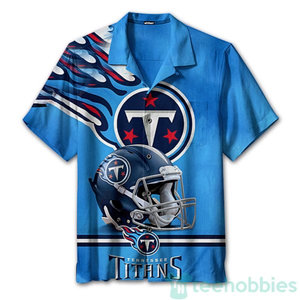 tennessee titans blue hawaiian shirt 1 6QDoa 600x600px Tennessee Titans Blue Hawaiian Shirt