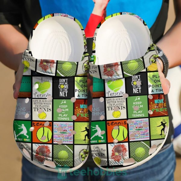 tennis clog shoes playing tennis 1 E1XJ8 600x600px Tennis Clog Shoes Playing Tennis